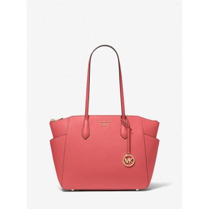 Marilyn Medium Saffiano Leather Tote Bag