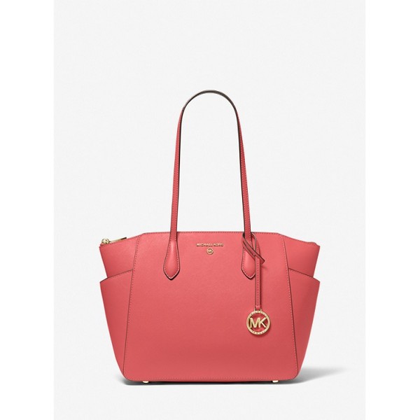 Marilyn Medium Saffiano Leather Tote Bag