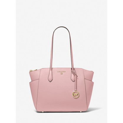 Marilyn Medium Saffiano Leather Tote Bag