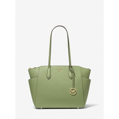 Marilyn Medium Saffiano Leather Tote Bag