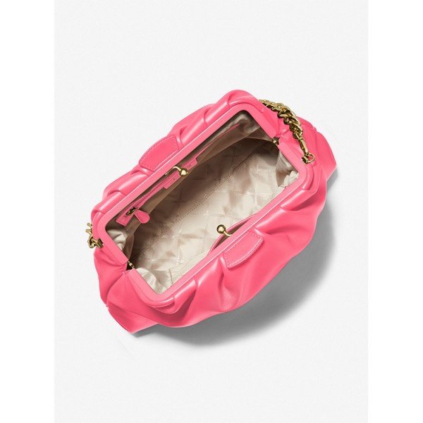 Nola Extra-Large Faux Leather Clutch