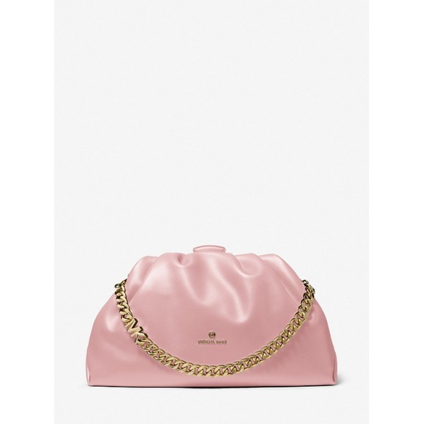 Nola Extra-Large Faux Leather Clutch