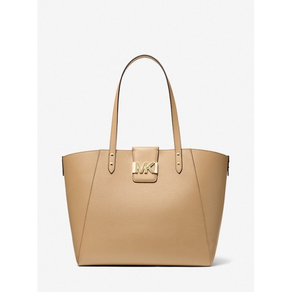 Karlie Large Pebbled Leather Tote Bag