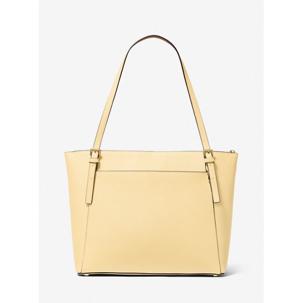 Voyager Large Saffiano Leather Tote Bag