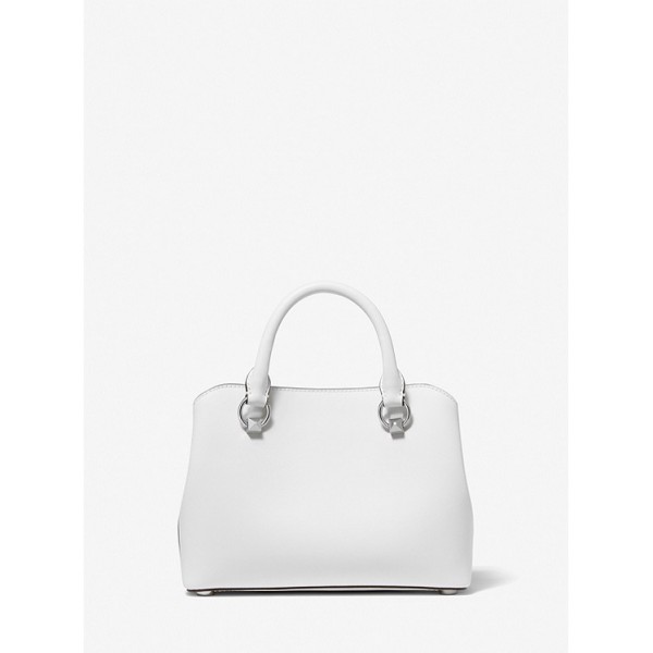 Edith Small Saffiano Leather Satchel