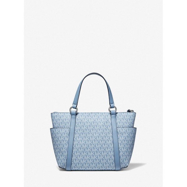 Sullivan Small Logo Top-Zip Tote Bag