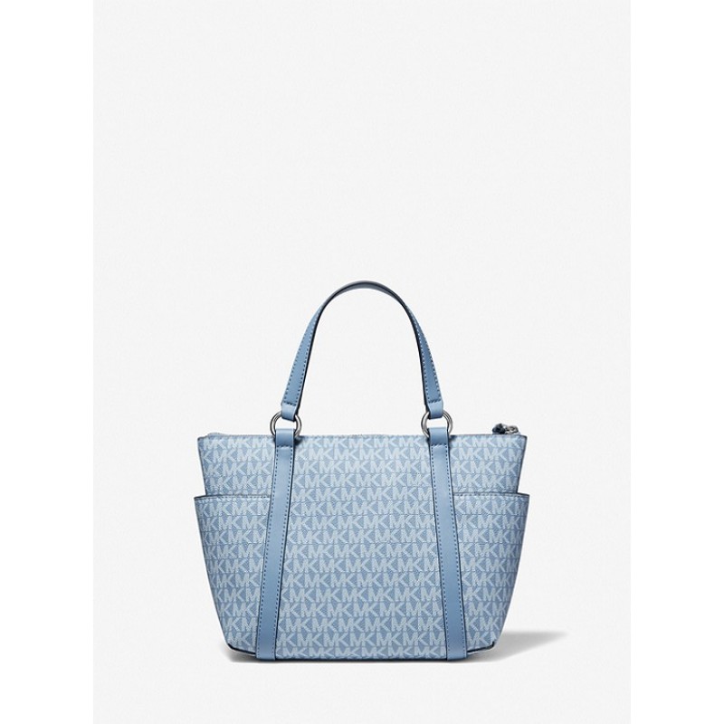 Sullivan Small Logo Top-Zip Tote Bag