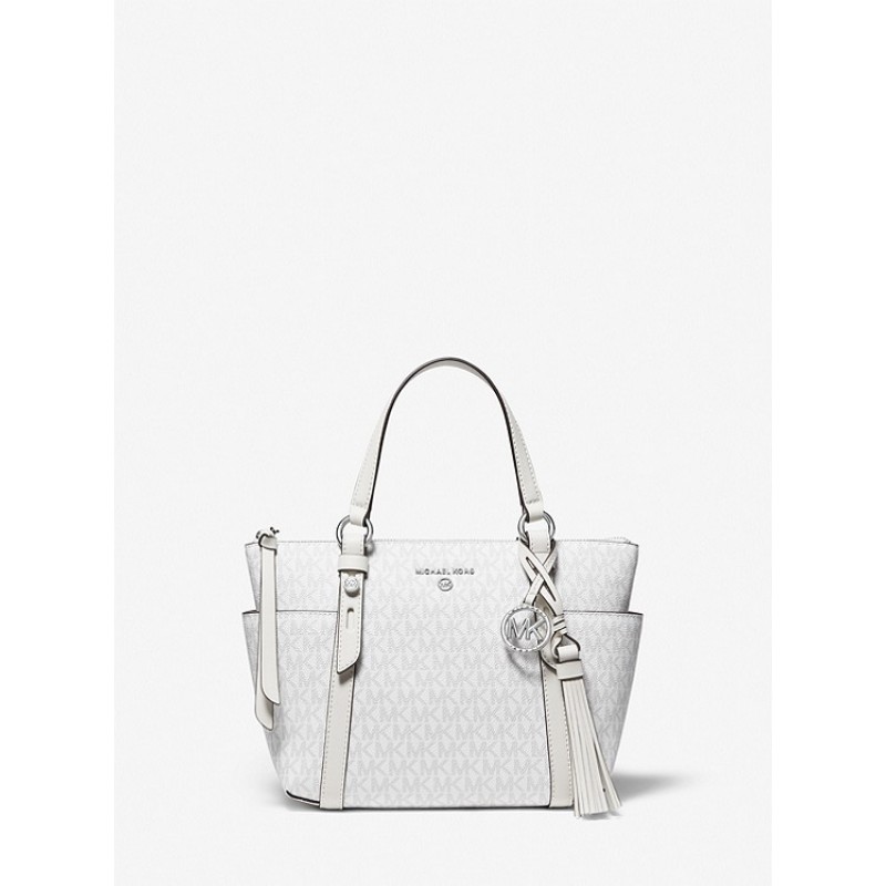 Sullivan Small Logo Top-Zip Tote Bag