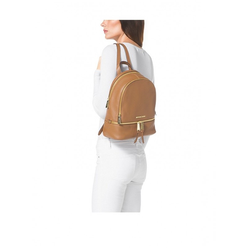 Rhea Medium Leather Backpack