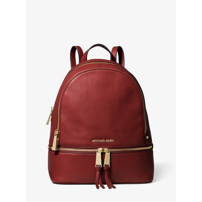 Rhea Medium Leather Backpack