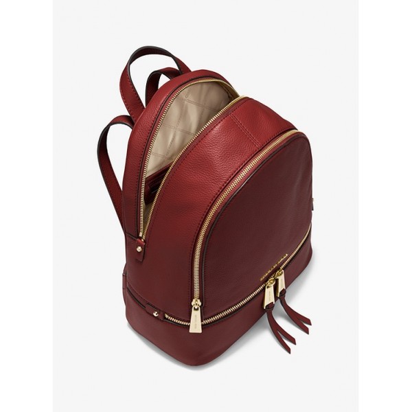 Rhea Medium Leather Backpack