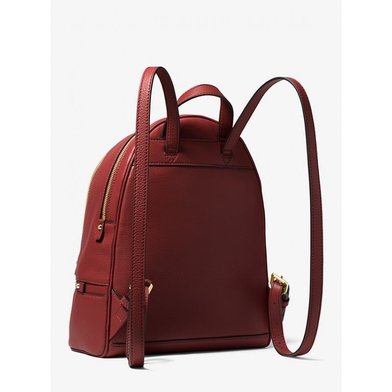 Rhea Medium Leather Backpack