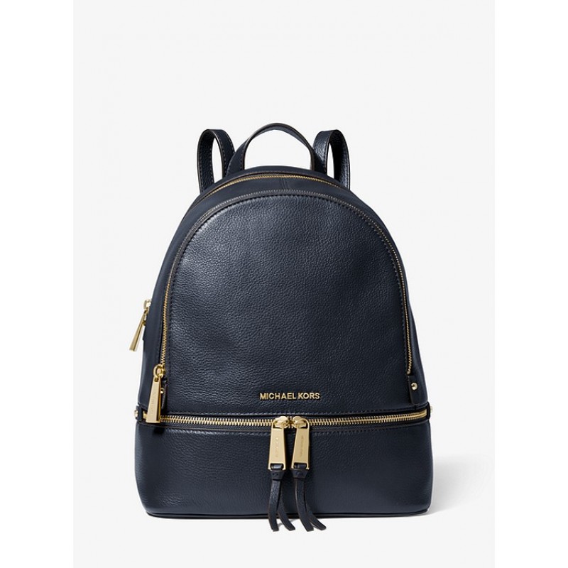 Rhea Medium Leather Backpack