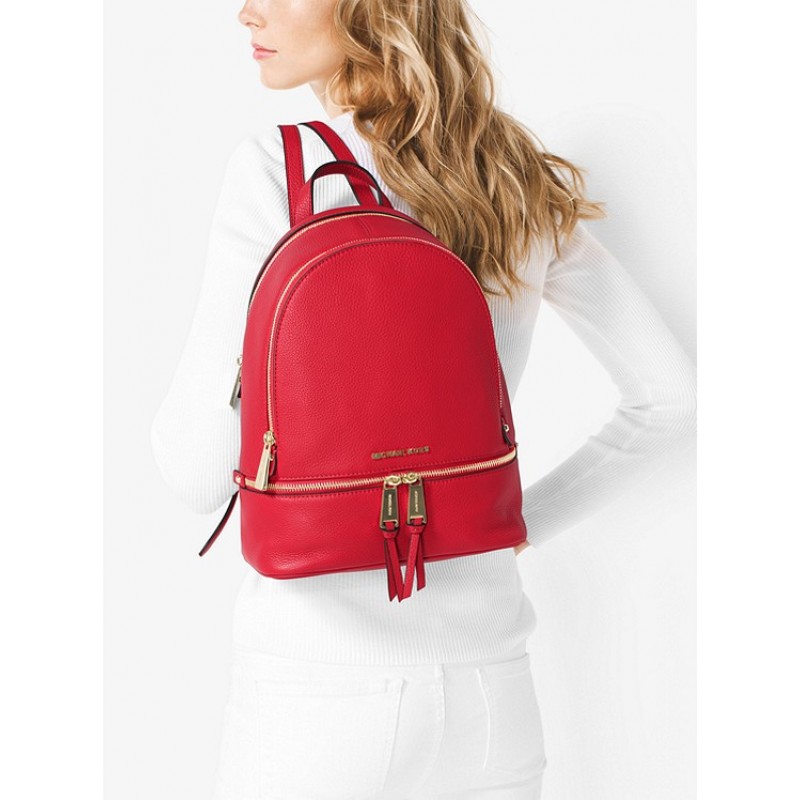 Rhea Medium Leather Backpack