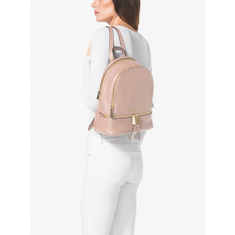 Rhea Medium Leather Backpack