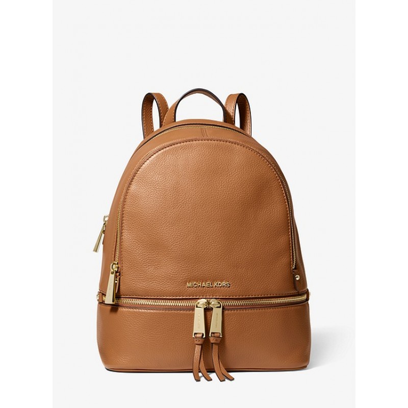 Rhea Medium Leather Backpack