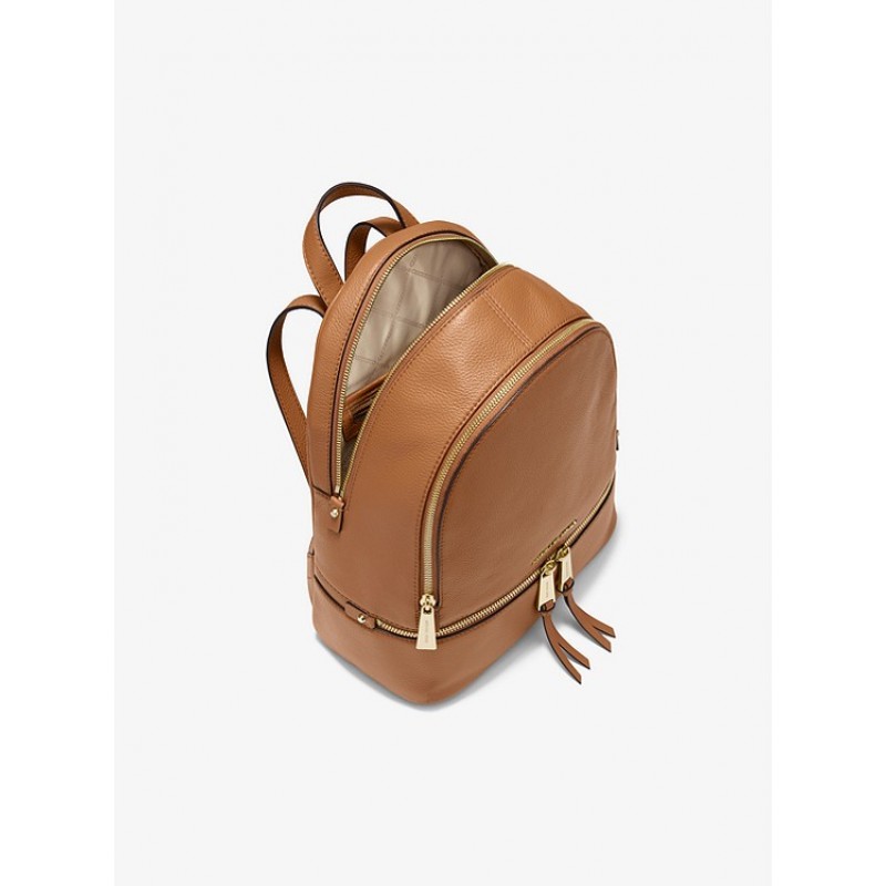 Rhea Medium Leather Backpack