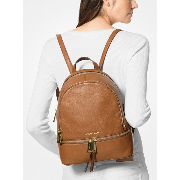 Rhea Medium Leather Backpack