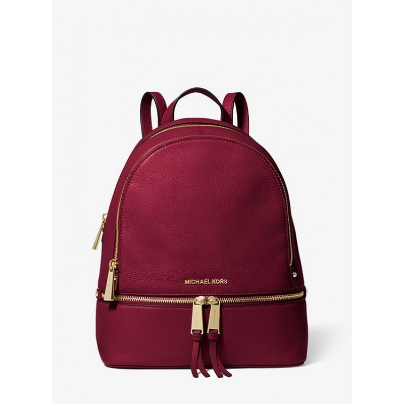 Rhea Medium Leather Backpack