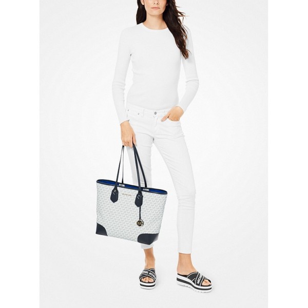 Eva Large Logo Tote Bag