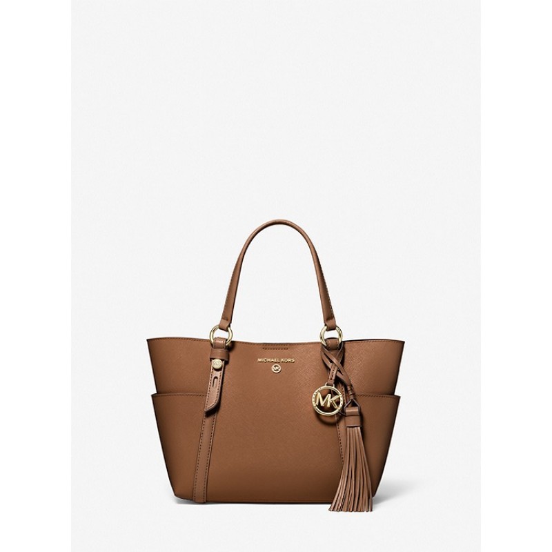 Sullivan Small Saffiano Leather Tote Bag