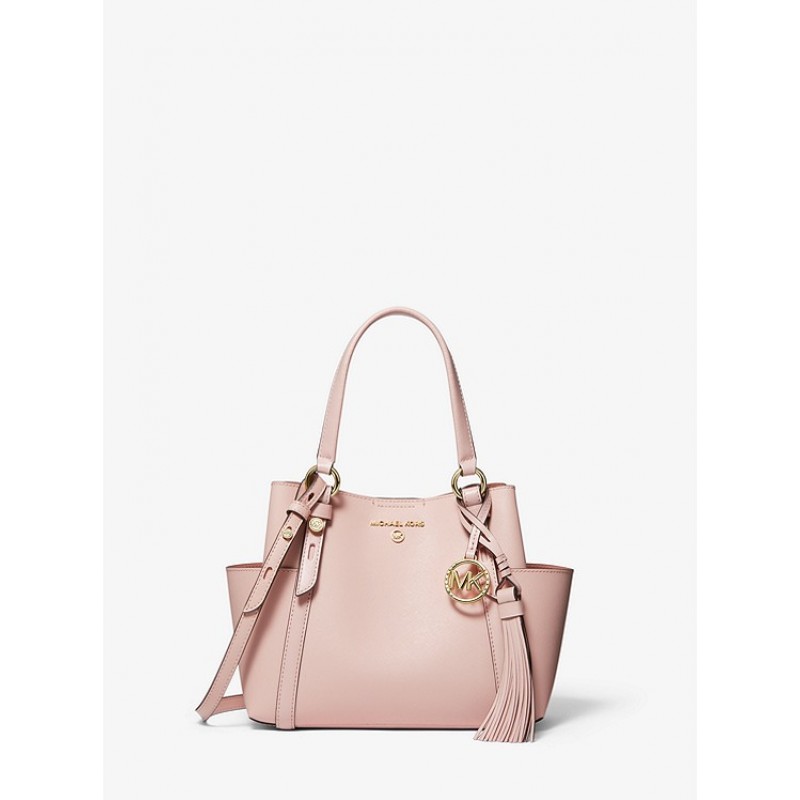 Sullivan Small Saffiano Leather Tote Bag