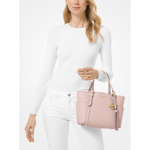 Sullivan Small Saffiano Leather Tote Bag