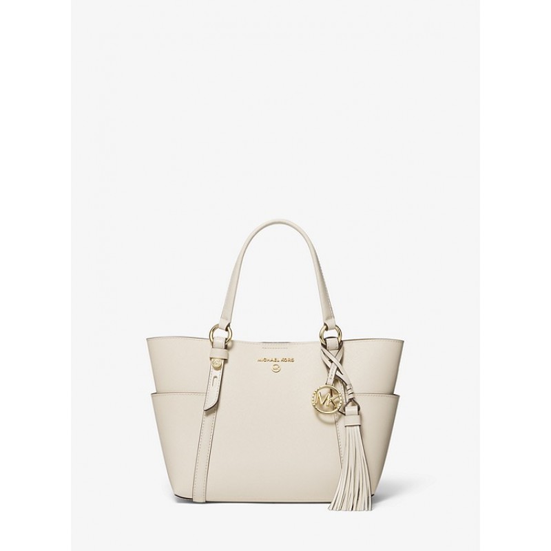 Sullivan Small Saffiano Leather Tote Bag