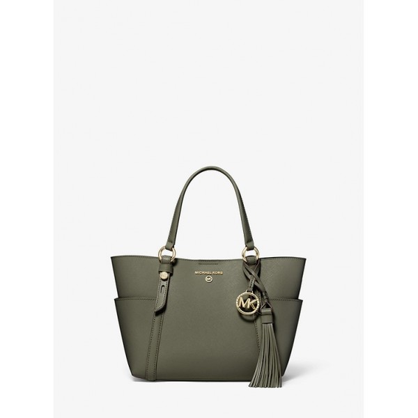 Sullivan Small Saffiano Leather Tote Bag