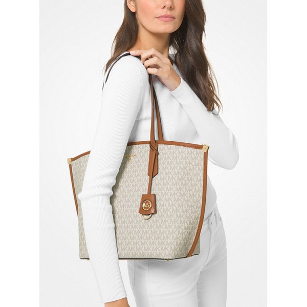 Jane Large Logo Tote Bag