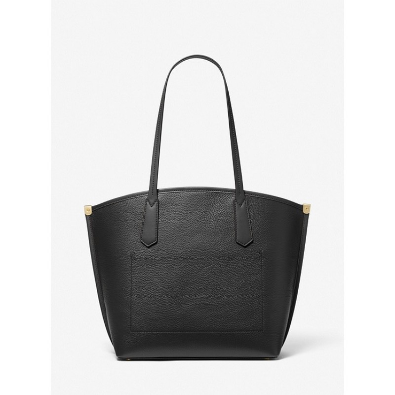 Jane Large Pebbled Leather Tote Bag