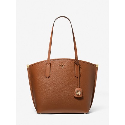 Jane Large Pebbled Leather Tote Bag