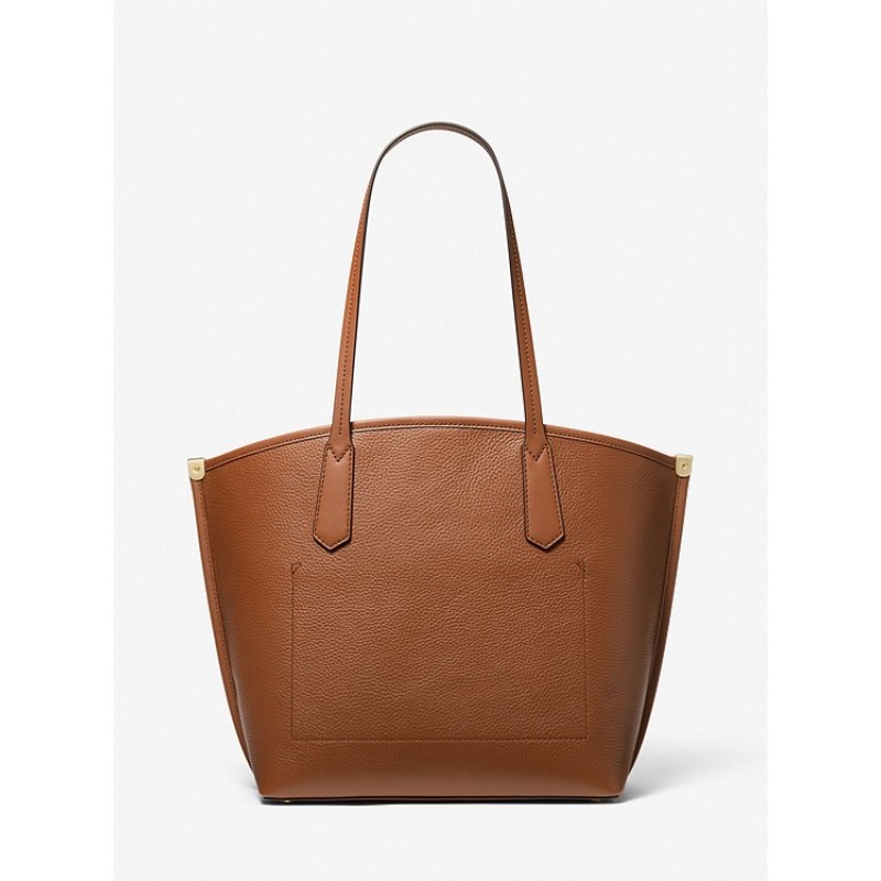 Jane Large Pebbled Leather Tote Bag