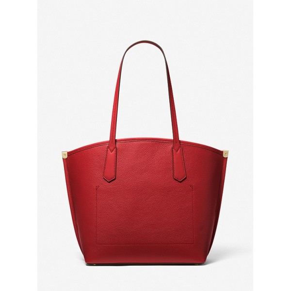 Jane Large Pebbled Leather Tote Bag