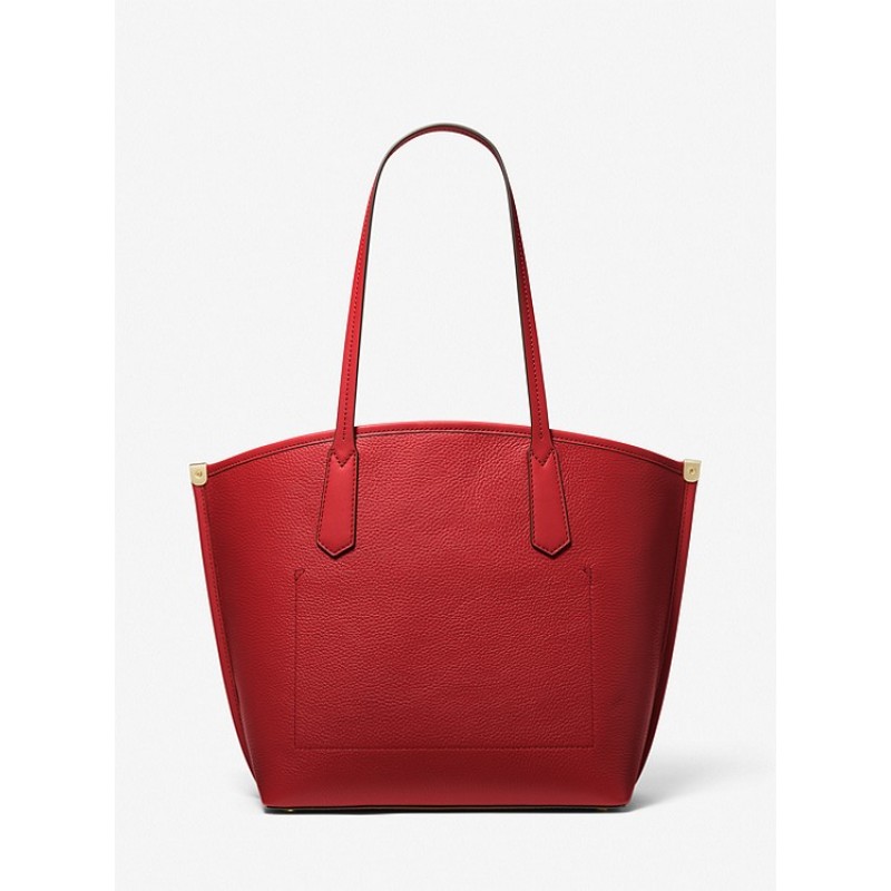 Jane Large Pebbled Leather Tote Bag