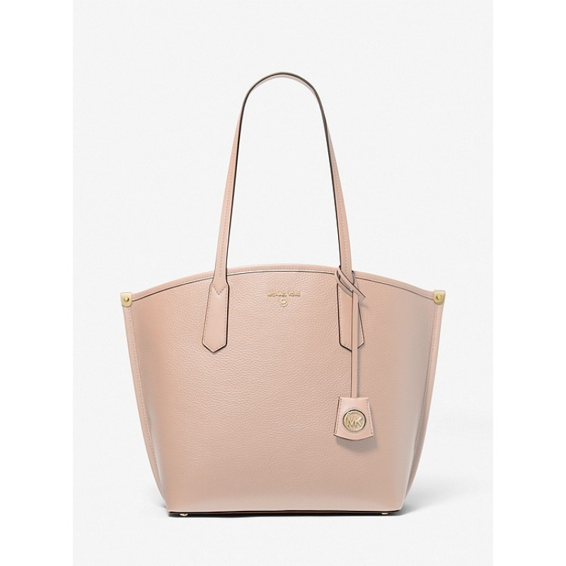 Jane Large Pebbled Leather Tote Bag