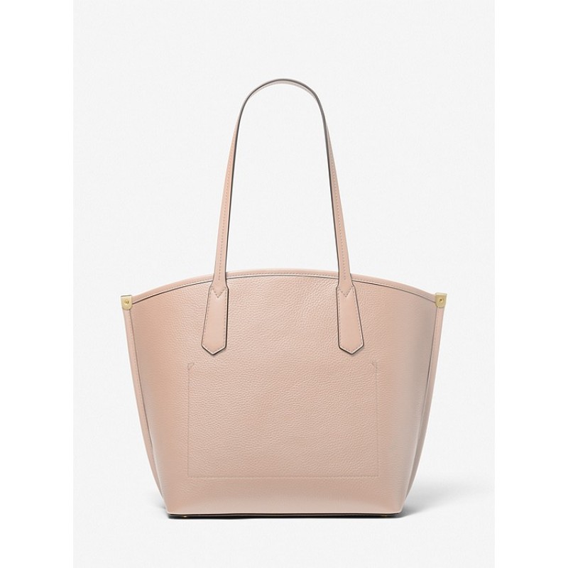 Jane Large Pebbled Leather Tote Bag