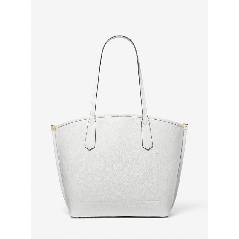 Jane Large Pebbled Leather Tote Bag