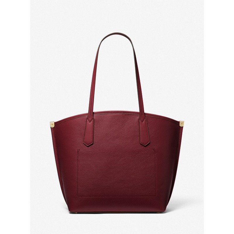 Jane Large Pebbled Leather Tote Bag