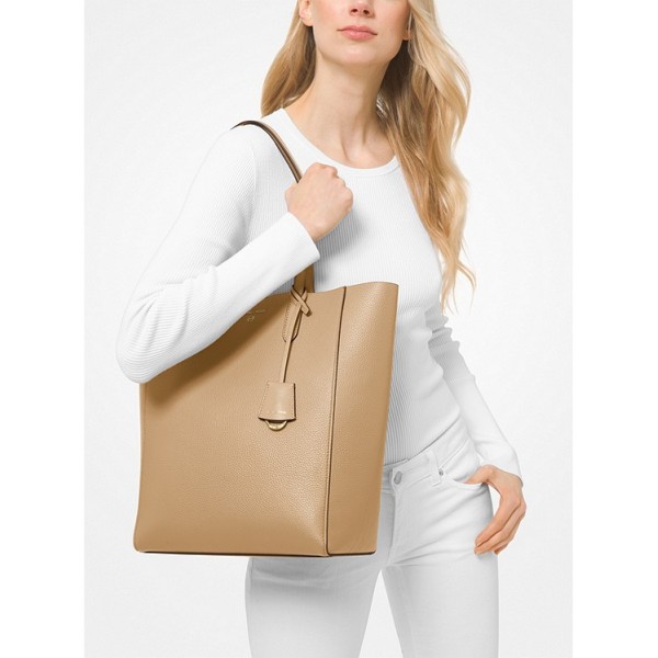 Sinclair Large Pebbled Leather Tote Bag