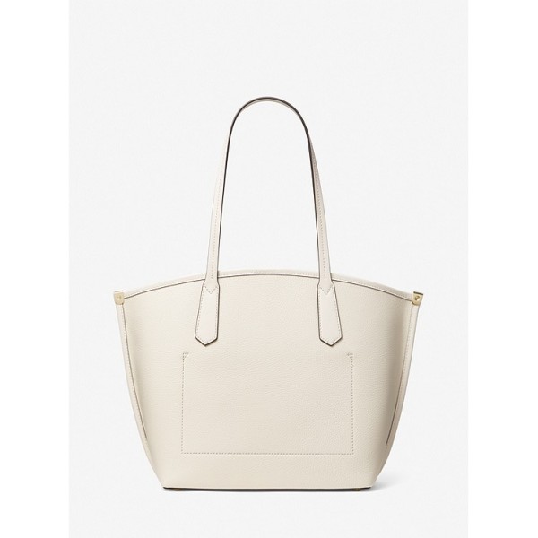 Jane Large Pebbled Leather Tote Bag