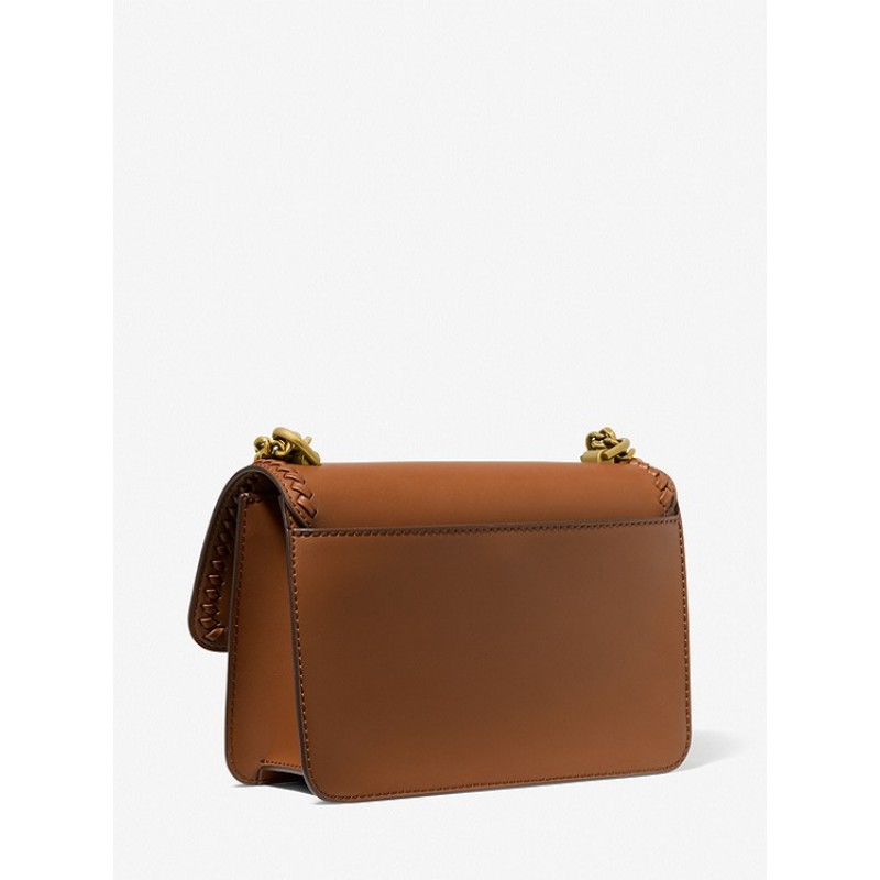 Heather Large Leather Shoulder Bag