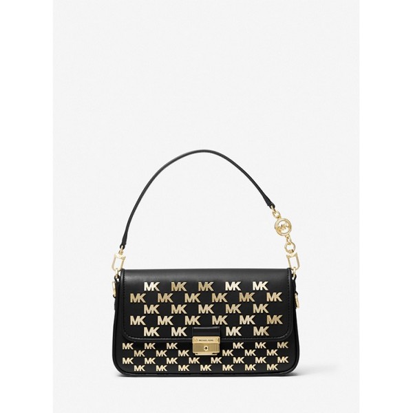 Bradshaw Small Embellished Faux Leather Convertible Shoulder Bag