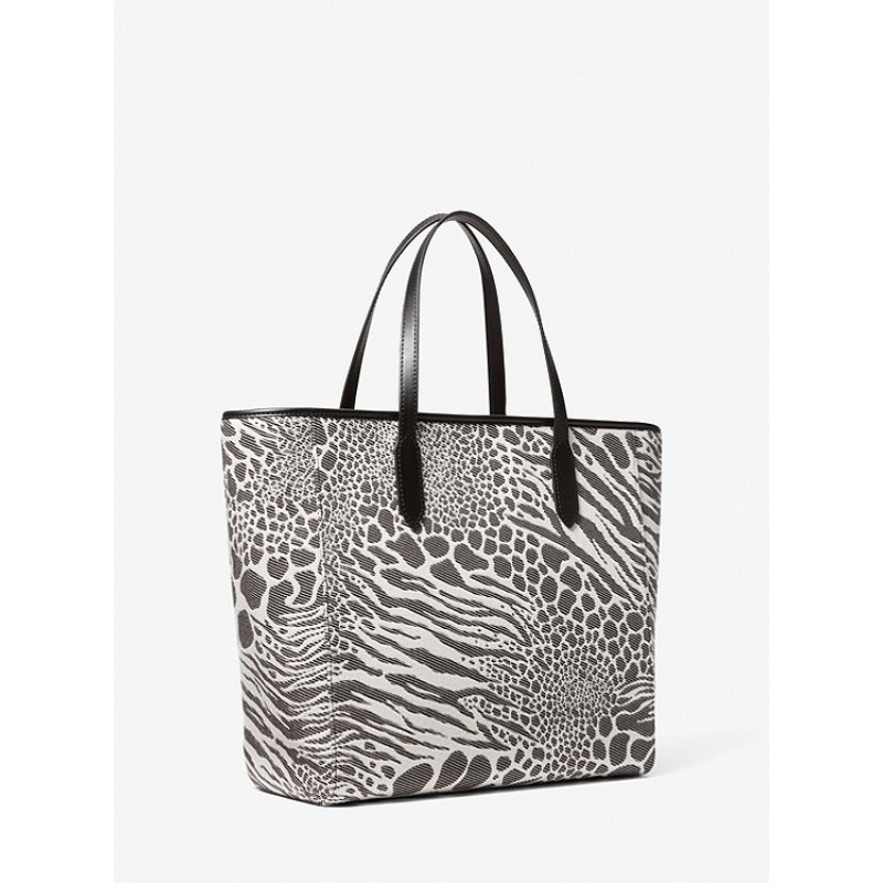 Sinclair Large Animal Jacquard Tote Bag