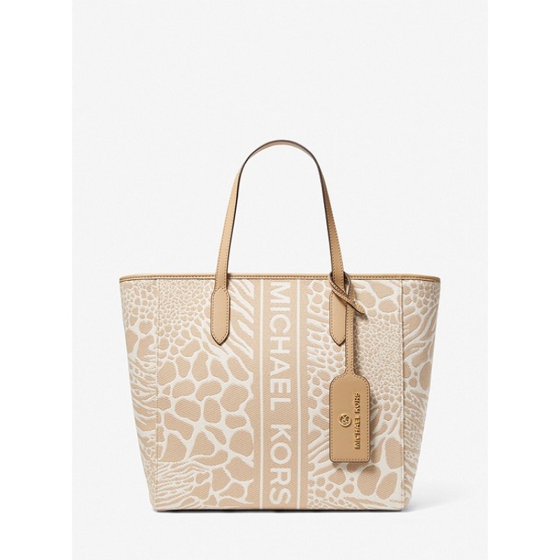 Sinclair Large Animal Jacquard Tote Bag