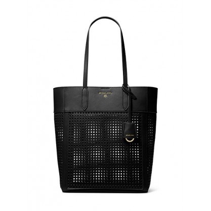 Sinclair Large Perforated Leather Tote Bag