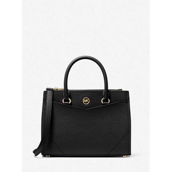 Everly Medium Saffiano Leather Satchel