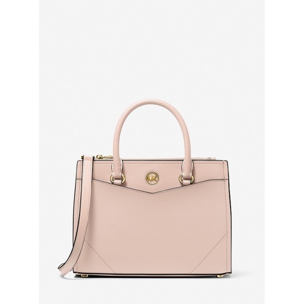 Everly Medium Saffiano Leather Satchel