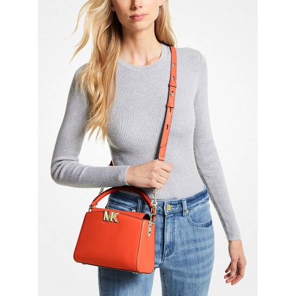 Karlie Small Leather Crossbody Bag