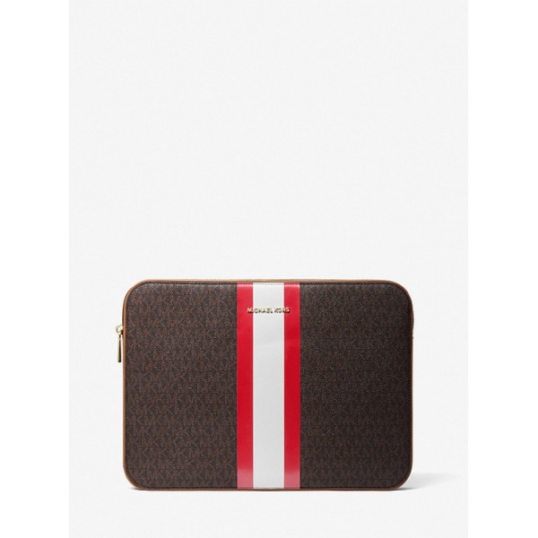 Jet Set Logo Stripe 13 Inch Laptop Case